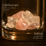 gül hidrosolü-selenit taşı